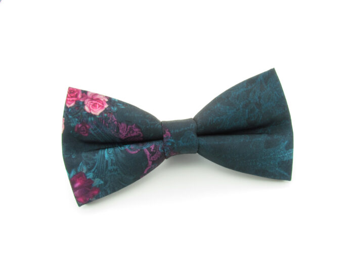 Gothic Floral Fantasy Bowtie - Image 2