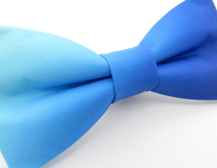 Blue Ombre Fade Bowtie Set - Image 4