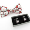 Baseball Bowtie & Cufflinks - Image 7