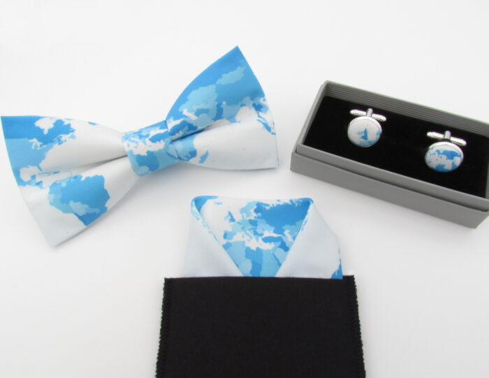 Blue Earth Bowtie Set - Image 9