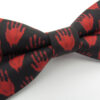 Bloody Hand Print Patterned Bowtie - Image 4