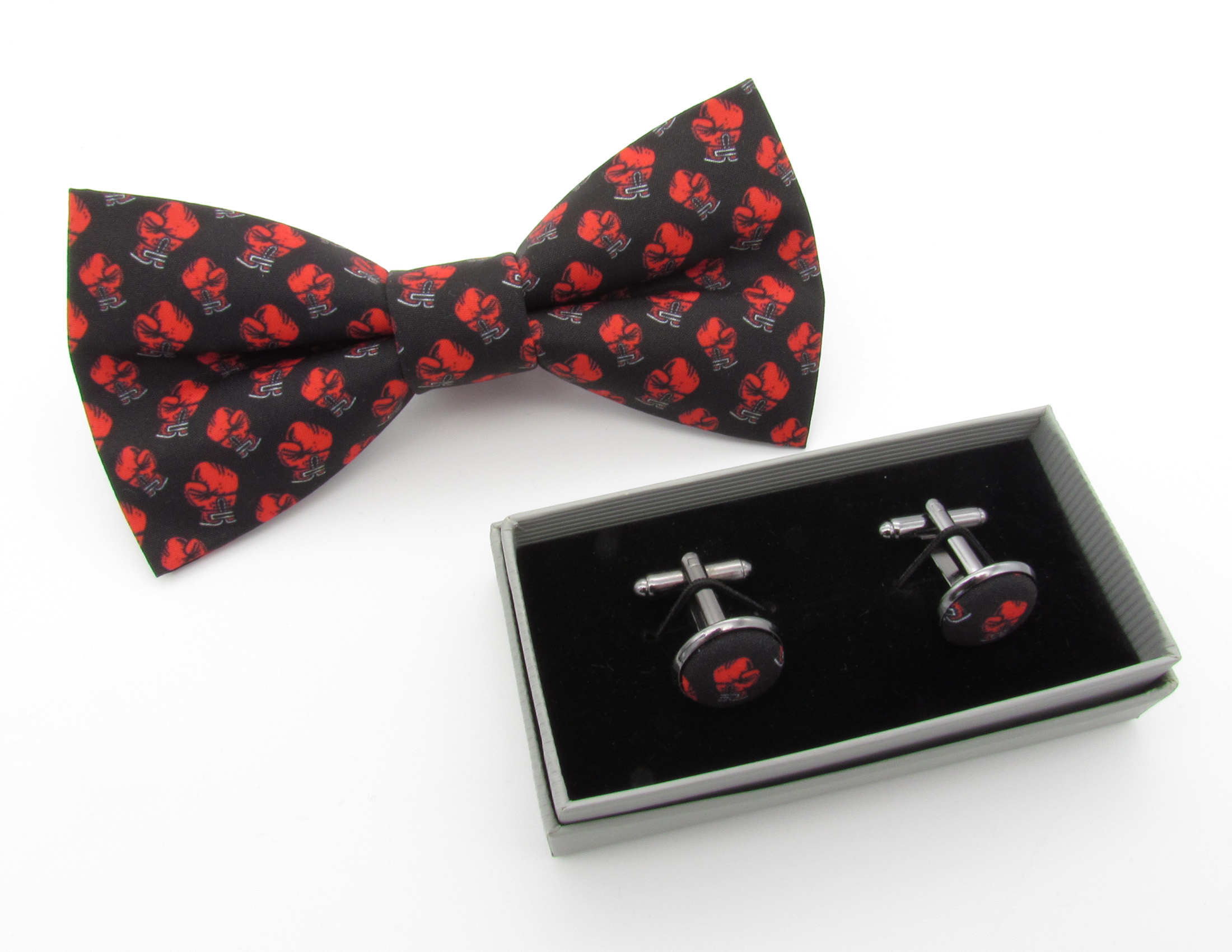 Boxing Glove Bowtie & Cufflinks - Image 7