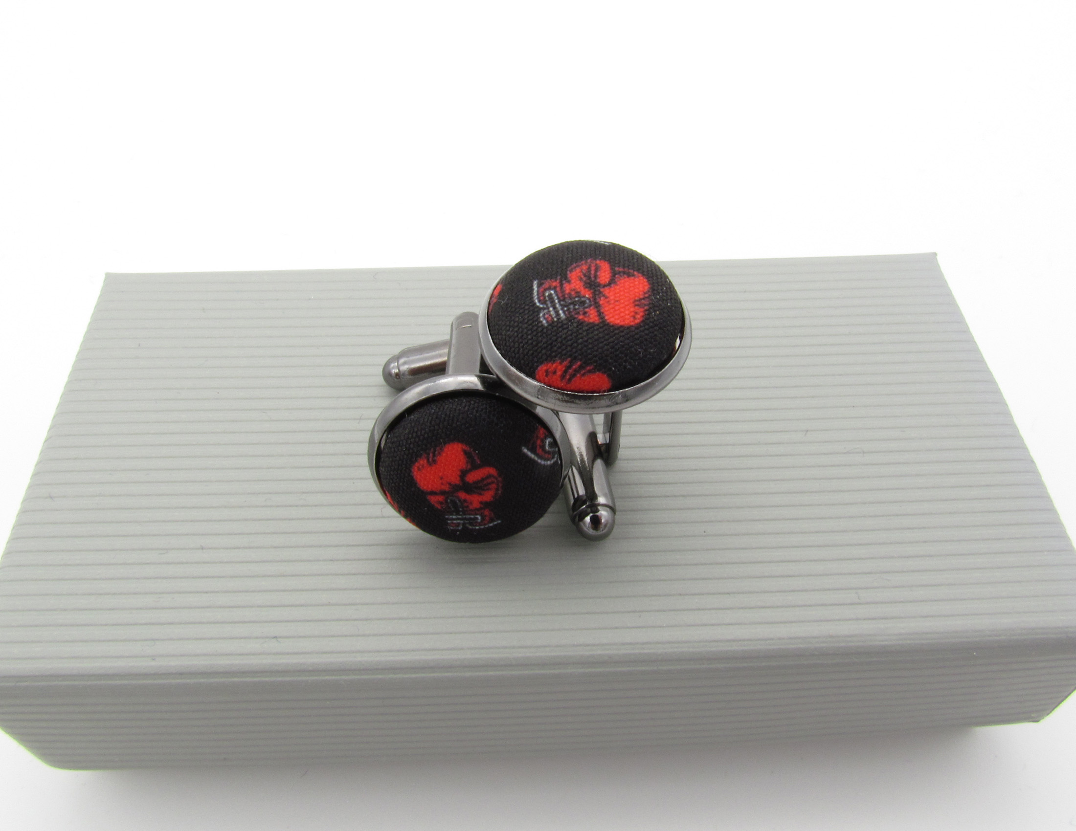 Boxing Glove Bowtie & Cufflinks - Image 6
