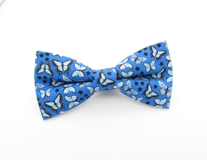 Blue Butterfly Bowtie Set - Image 2