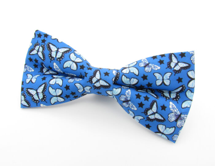 Blue Butterfly Bowtie Set - Image 3