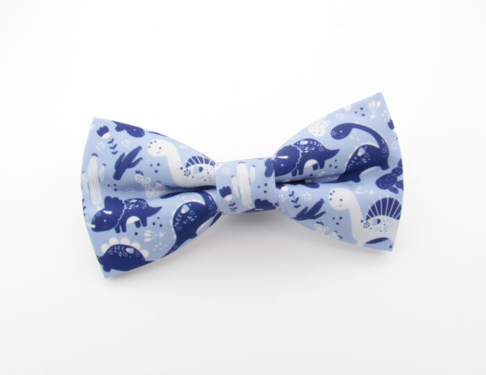 Blue Baby Dinosaur Bowtie - Image 2