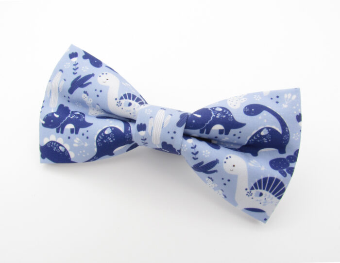 Blue Baby Dinosaur Bowtie - Image 3