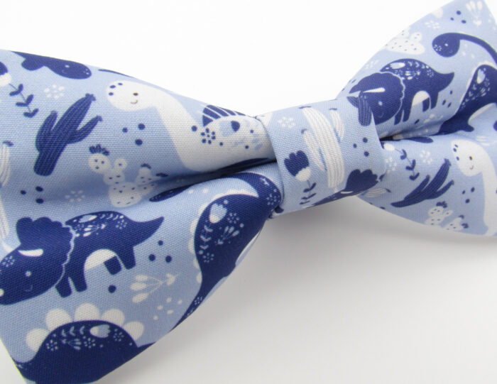 Blue Baby Dinosaur Bowtie - Image 4