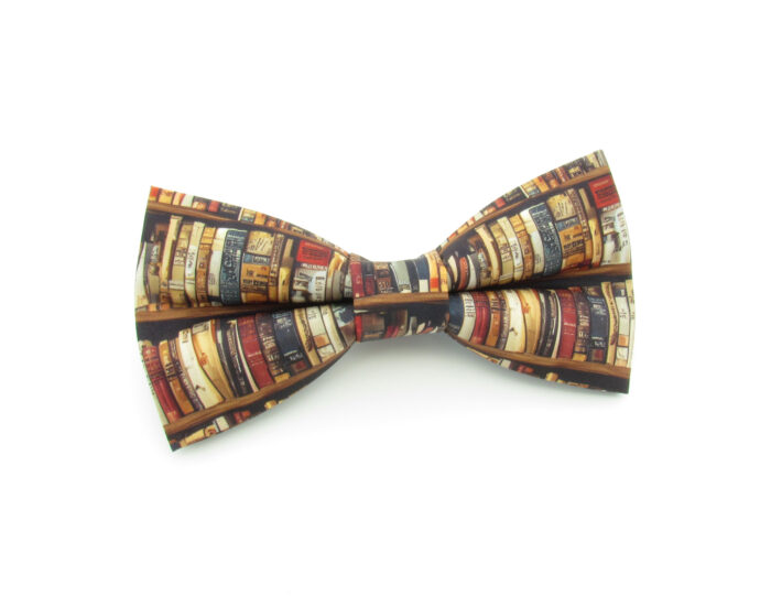 Bookshelf Bowtie & Pocket Square - Image 2