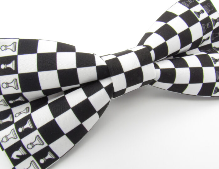 Chess Board Inspired Bowtie Set - Image 4