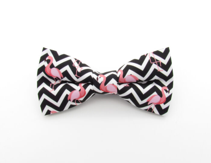 Pink Flamingo Bowtie & Pocket Square