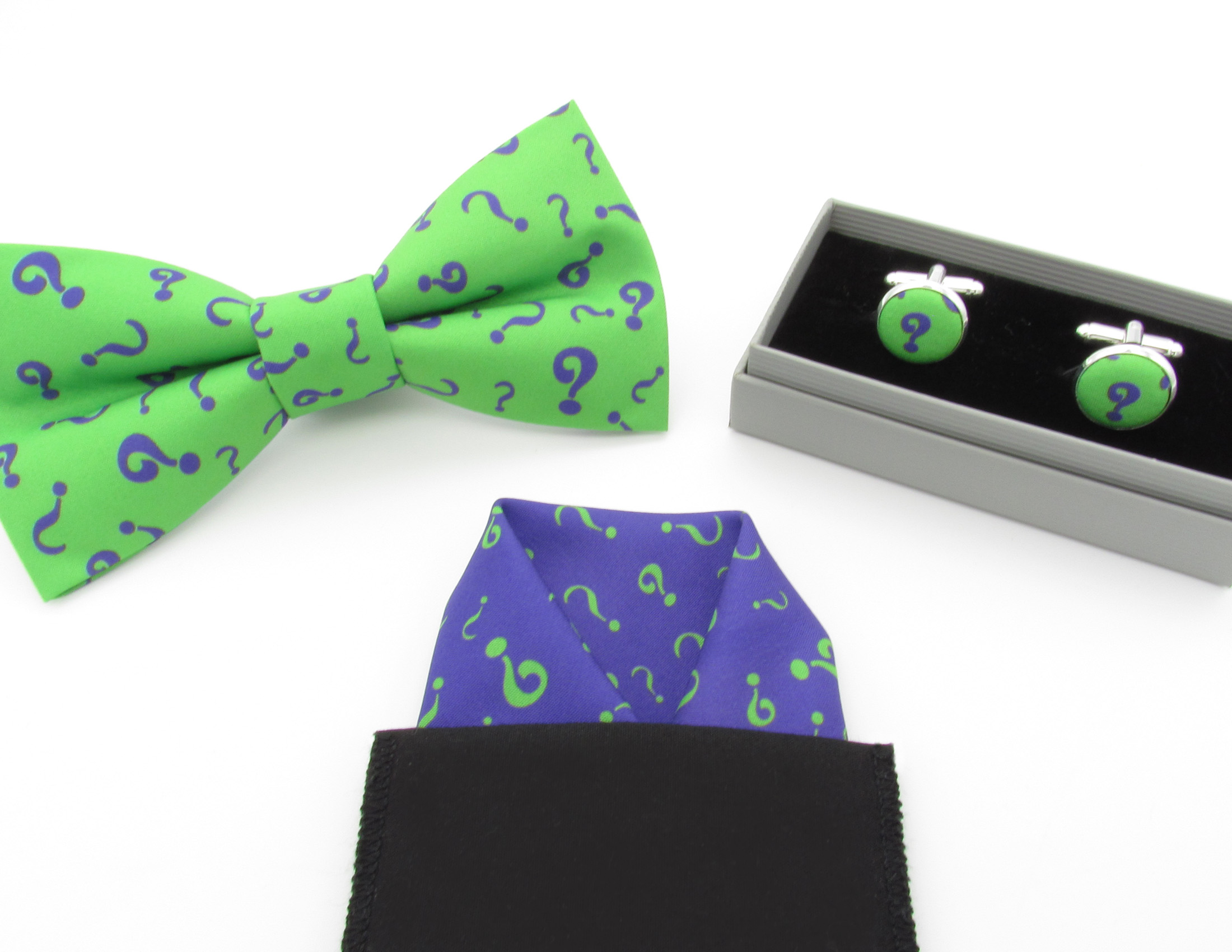 Question Mark Bowtie Set - Image 7