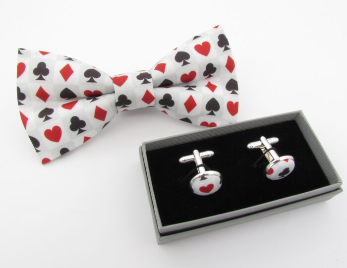 Card Symbol Bowtie & Cufflinks - Image 7