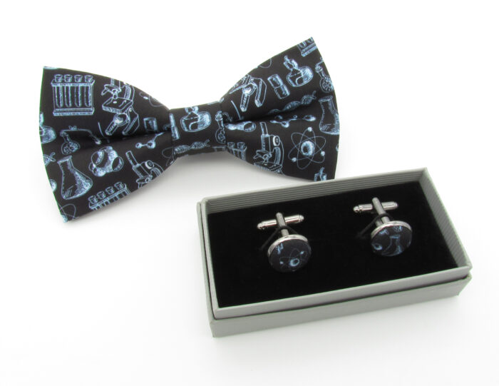 Science Patterned Bowtie Set - Image 6