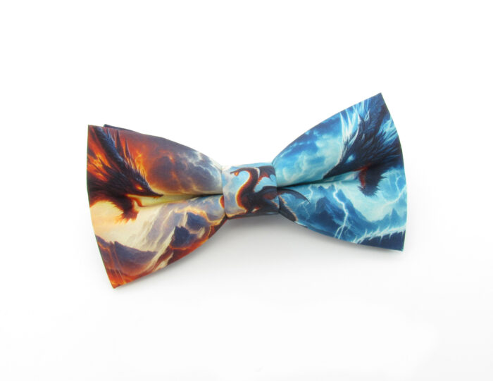 Fantasy Ice & Fire Dragon Bowtie Set - Image 2