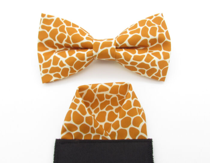 Giraffe Print Bowtie Set - Image 8