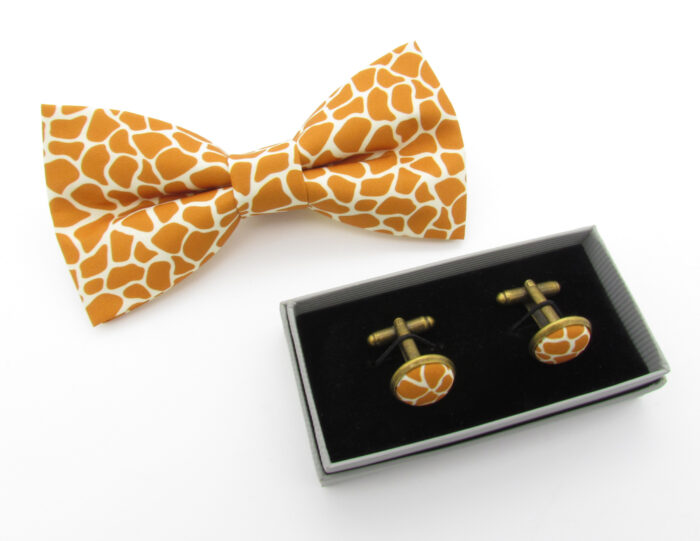Giraffe Print Bowtie Set - Image 7