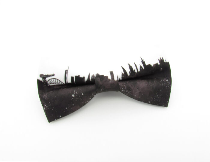 Glasgow Skyline Silhouette Bowtie - Image 2