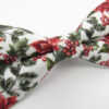 Christmas Poinsettia & Holly, Bowtie and Pocket Square - Image 4