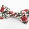 Christmas Poinsettia & Holly, Bowtie and Pocket Square - Image 3