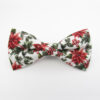 Christmas Poinsettia & Holly, Bowtie and Pocket Square