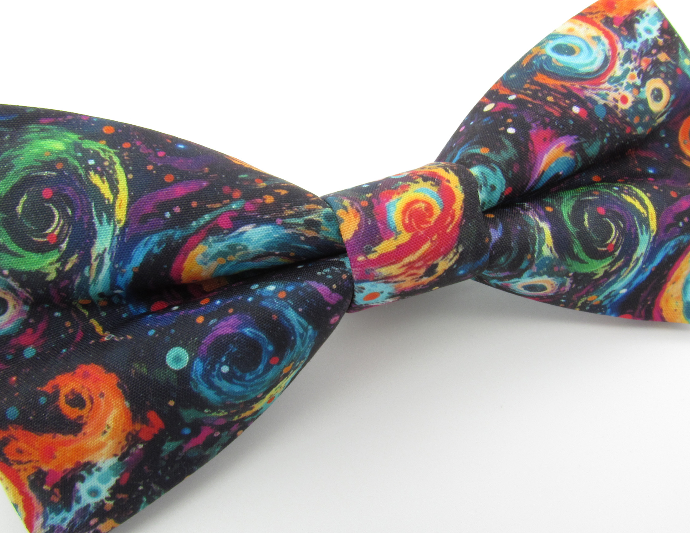 Colourful Abstract Space Bowtie Set - Image 4