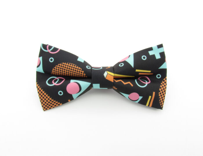 Eighties Retro Pattern Bowtie