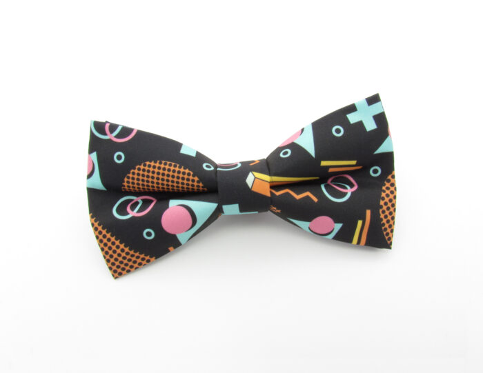 Eighties Retro Pattern Bowtie - Image 2