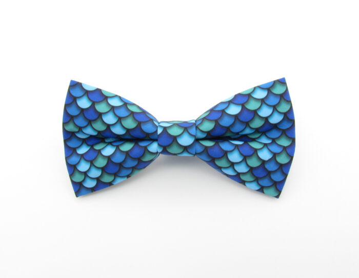 Mermaid Merman Bowtie & Pocket Square