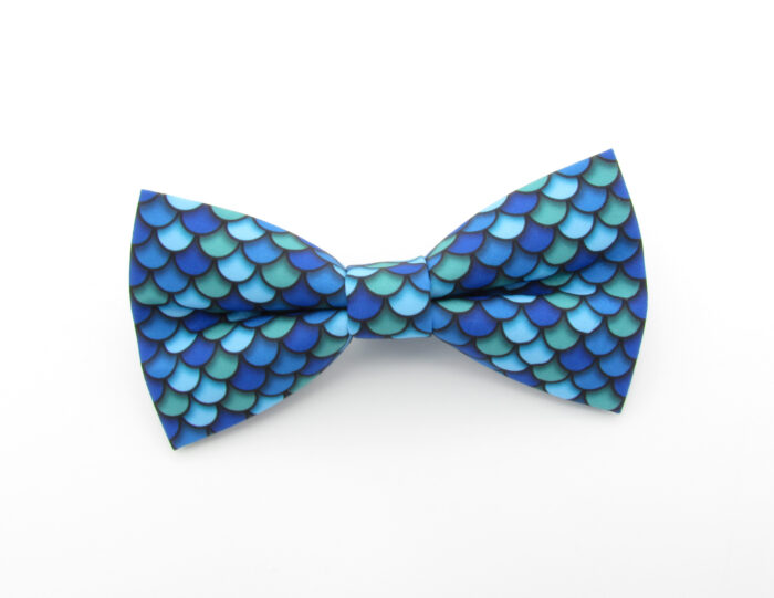 Mermaid Merman Bowtie & Pocket Square - Image 2