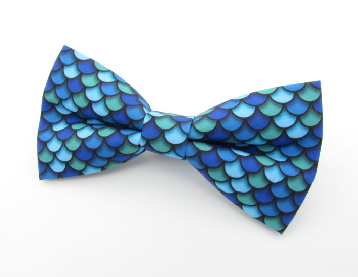 Mermaid Merman Bowtie & Pocket Square - Image 3