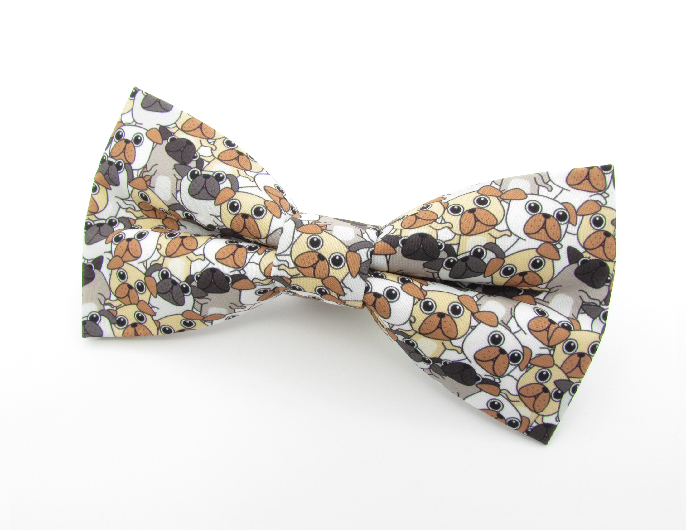 Dog Patterned Bowtie & Pocket Square - Image 3