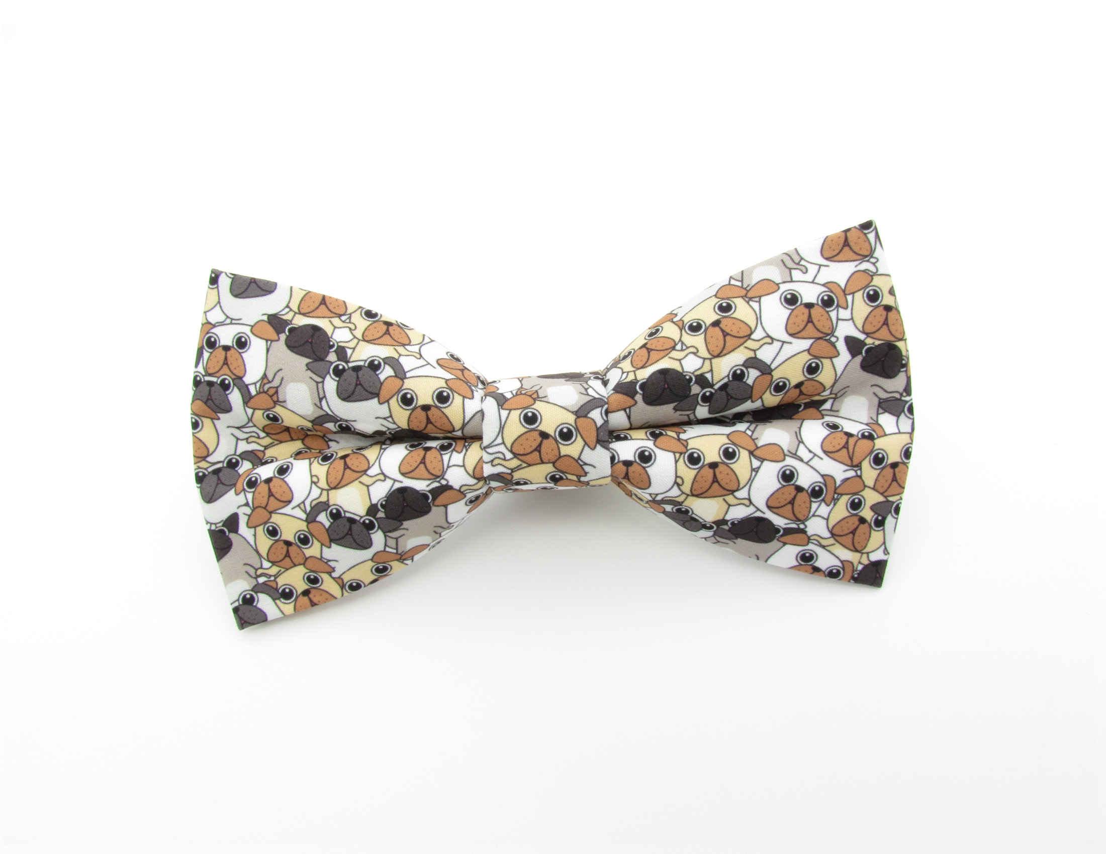 Dog Patterned Bowtie & Pocket Square - Image 2