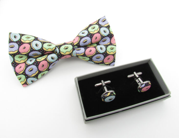 Donut Patterned Bowtie Set - Image 6