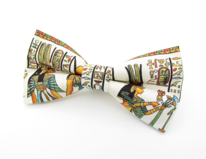 Egyptian Hieroglyphics Themed Bowtie & Cufflinks - Image 3