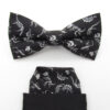 Black Dinosaur Fossil Bowtie & Pocket Square - Image 5