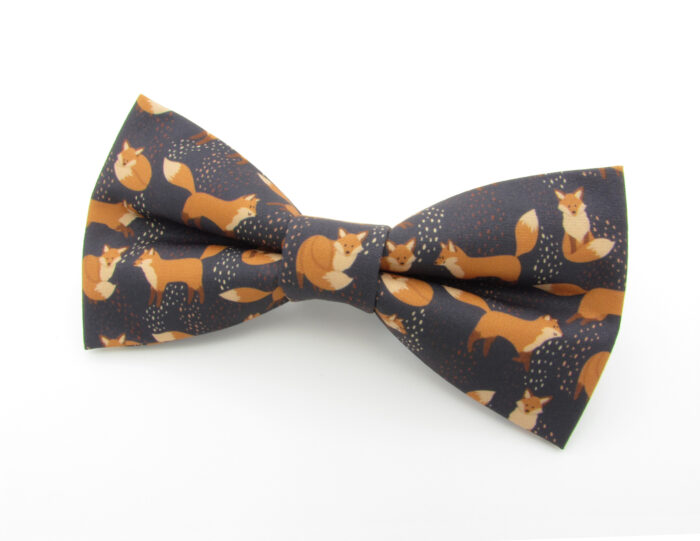 Fox Bowtie & Faux Pocket Square - Image 3