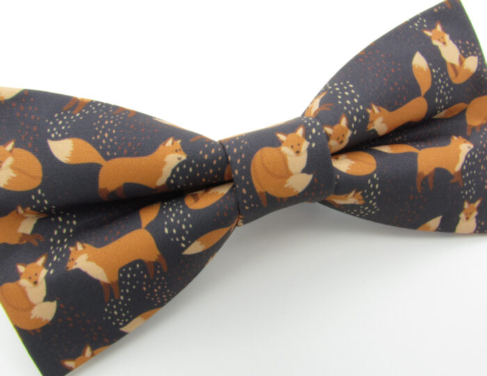 Fox Bowtie & Faux Pocket Square - Image 4