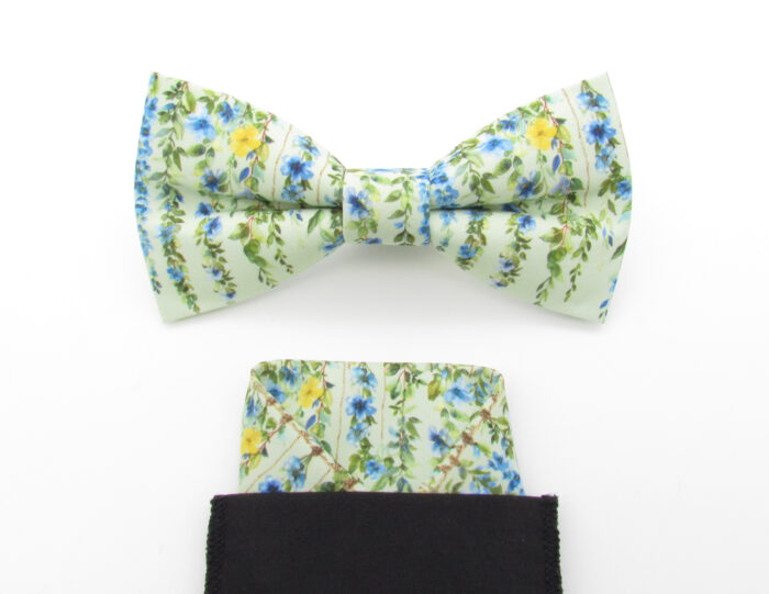 Green Falling Vines Bowtie Set - Image 8