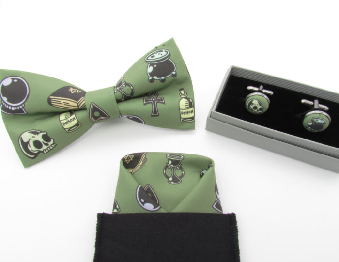 Green Witchcraft Bowtie Set - Image 9