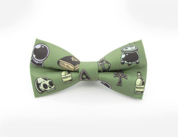 Green Witchcraft Bowtie Set