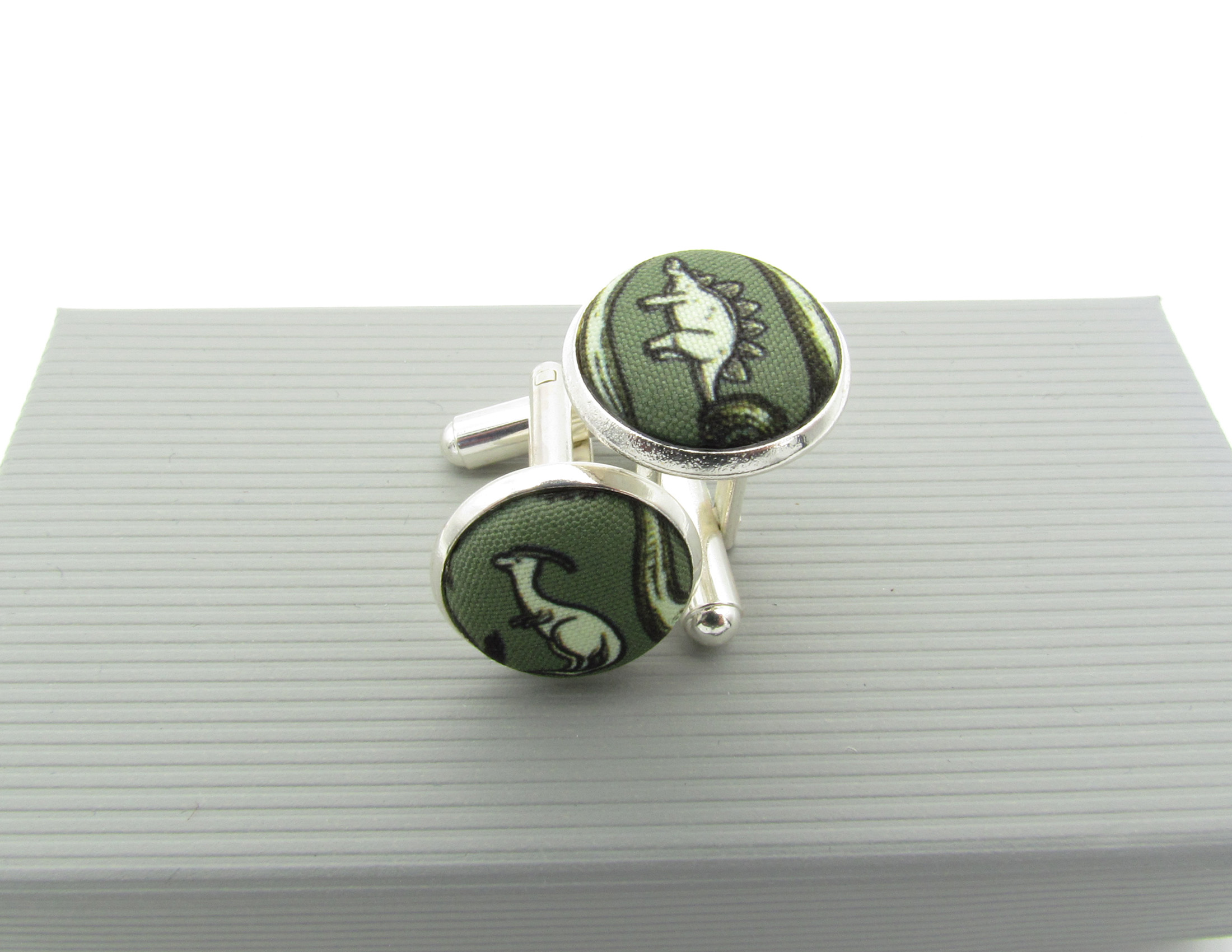 Green Dinosaur Bowtie Set - Image 6