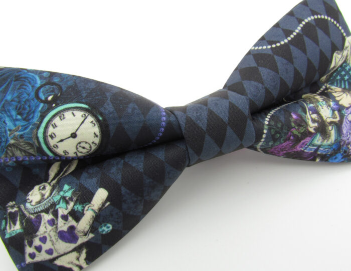 Gothic Wonderland Bowtie & Faux Pocket Square - Image 4