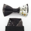 Down the Rabbit Hole Bowtie & Faux Pocket Square - Image 5