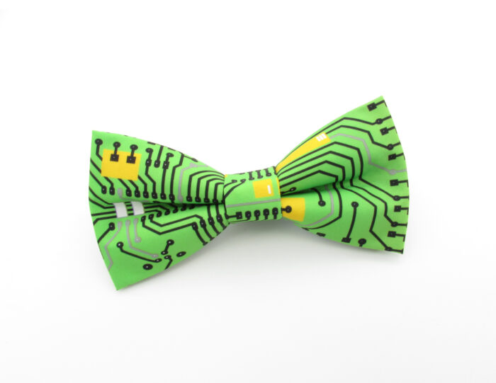 Green Computer Chip Bowtie Set - Image 2