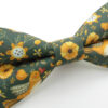 Green Floral Woodland Bowtie Set - Image 4