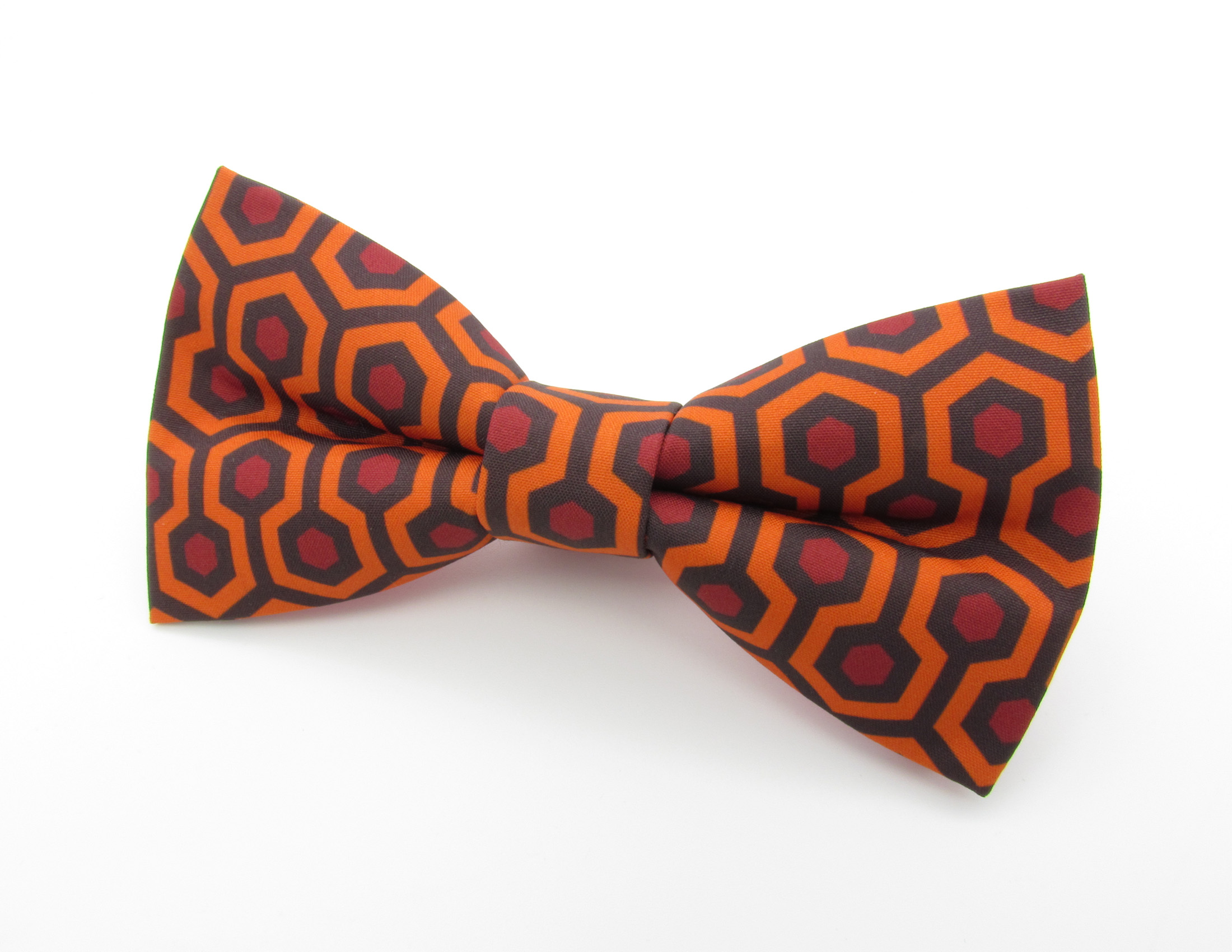 Hexagon Orange and Red Bowtie Set - Image 7