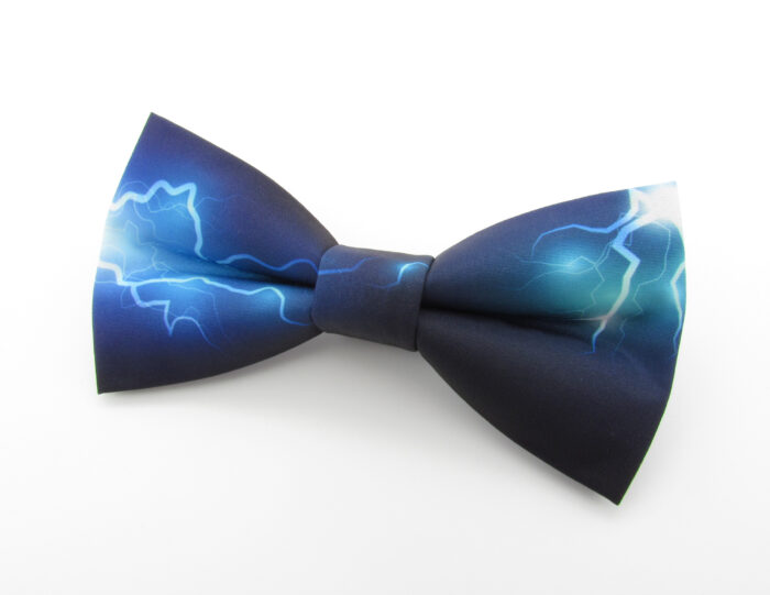 Lightning Bowtie & Faux Pocket Square - Image 4