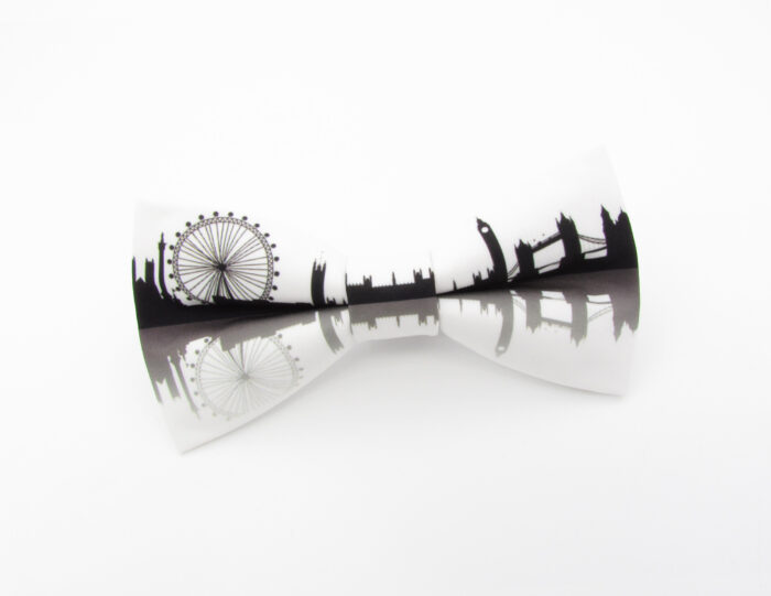 London Skyline Silhouette Bowtie - Image 2