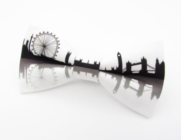 London Skyline Silhouette Bowtie - Image 3
